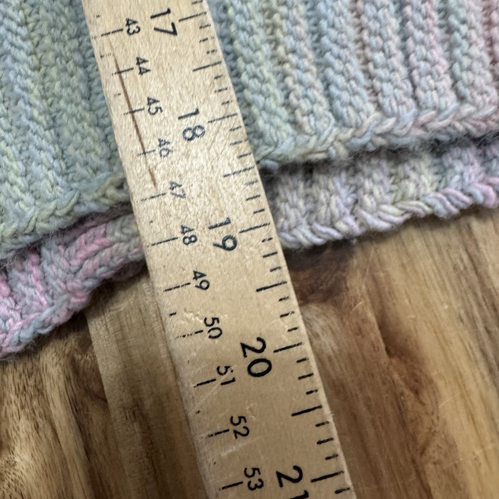 Anthropolgie Textured Cardigan Sweater Womens S Colorful Granny Wool Blend Knit - Picture 5 of 7